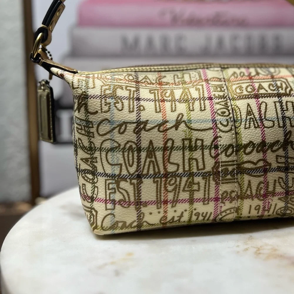 Coach Multicolor Script Mini Bag - Picture 3 of 8